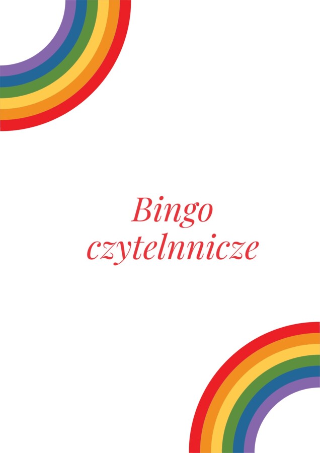 Czytelnicze bingo.
