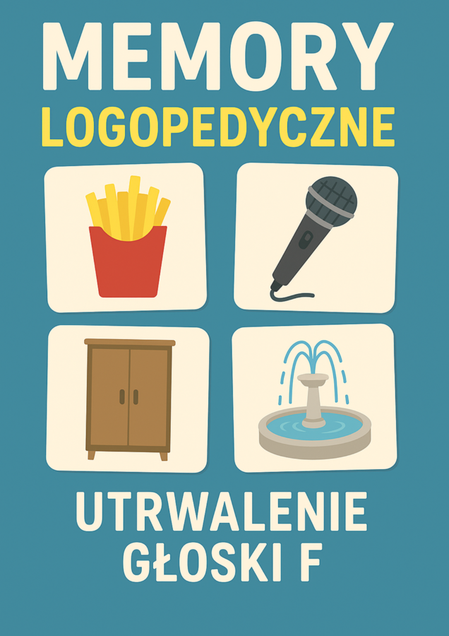 Memory logopedyczne – Utrwalenie głoski „F”