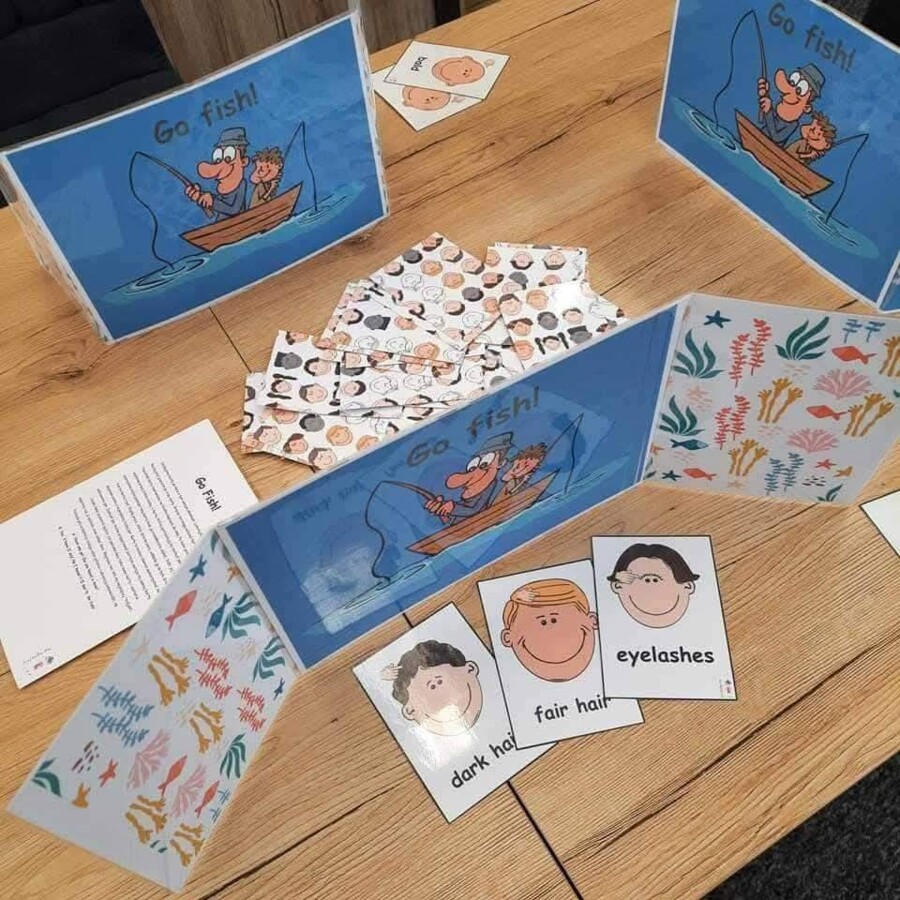 Describing faces games