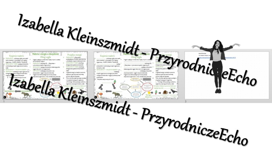 Minizestaw na temat „Materia i energia w ekosystemie” – sketchnotka + karta pracy w power point + gratisowy link do prezentacji multimedialnej niekomercyjnej wykonanej w genial.ly do indywidualnego pobrania i użycia do celów niekomercyjnych. Biologia 8, 