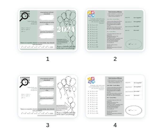 2024 rok - karta pracy