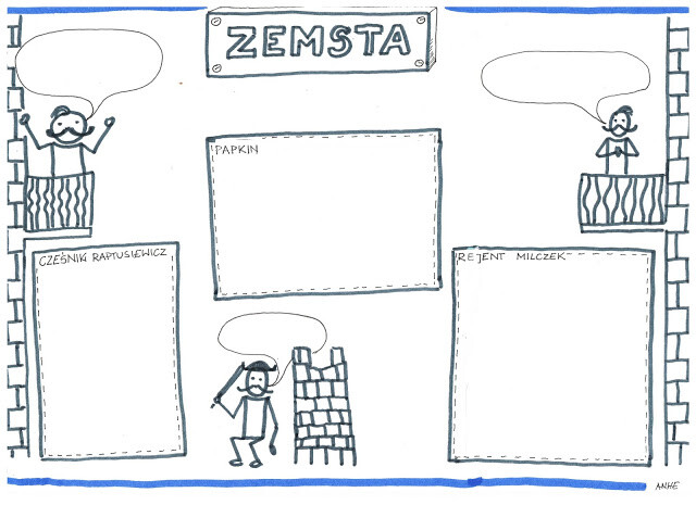 Język polski. "Zemsta" Aleksander Fredro