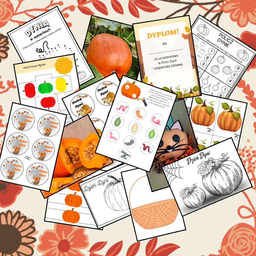 Dzień Dyni +karty pracy