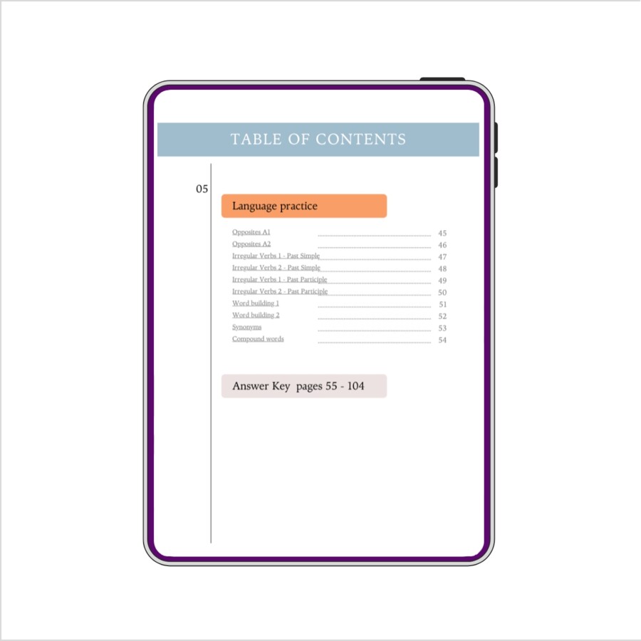 Angielski - 50 krzyżówek tematycznych na poziomie A1 / A2