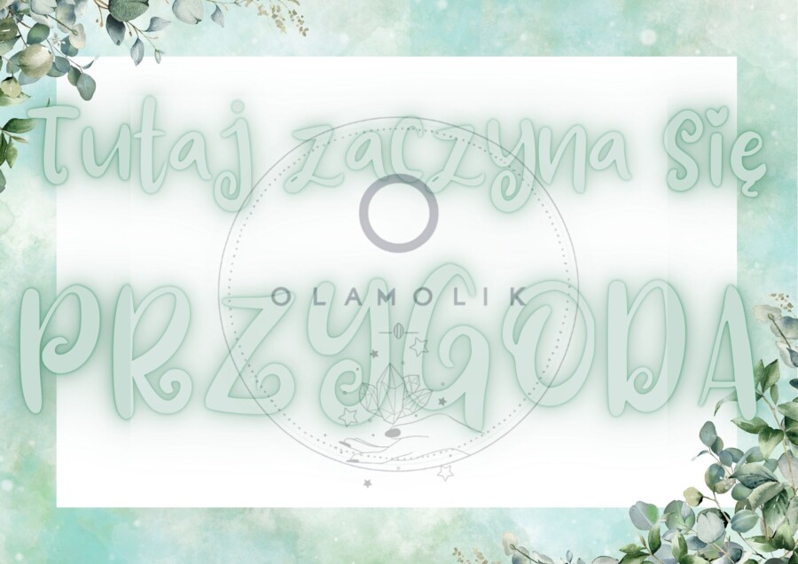 Napis A3 na 1 września „tutaj zaczyna się przygoda”