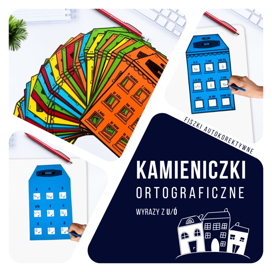 Kamieniczki ortograficzne - pisownia wyrazów z u/ó