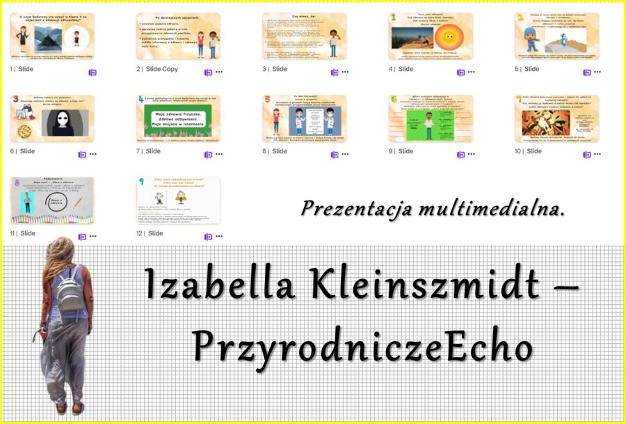 Prezentacja multimedialna w genial.ly „O czym będziemy się uczyć na zajęciach edukacji zdrowotnej w klasie 4?”. Edukacja zdrowotna. Klasa 4. Dział „Moje zdrowie fizyczne”.
