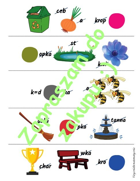 Rebusy z kropką w roli głównej - Dzień Kropki.