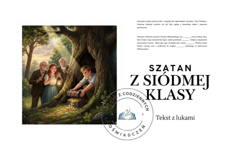 SZATAN Z SIÓDMEJ KLASY - tekst z lukami