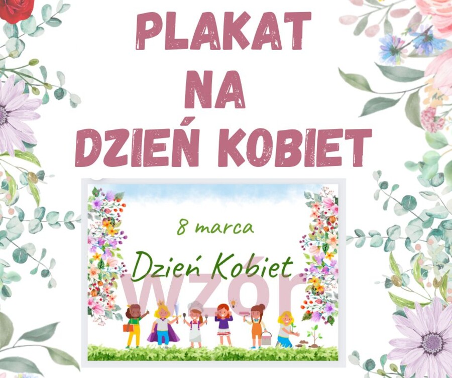 Plakat "Dzień Kobiet"