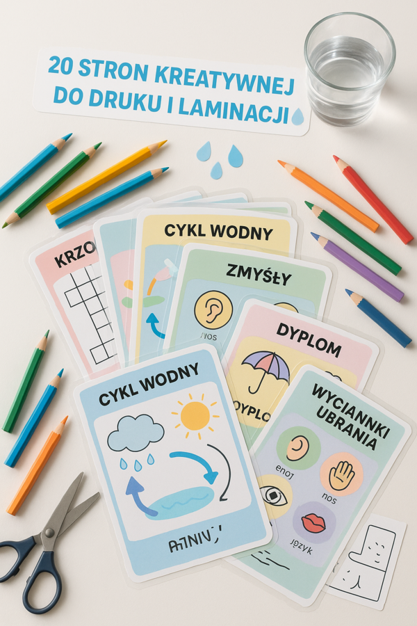 Karty Pracy „Przygoda Kropli Wody”