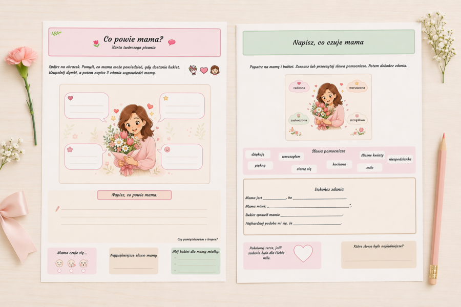 Co powie mama? – karta twórczego pisania
