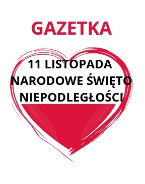 Gazetka dekoracja 11 listopada Narodowe święto Niepodległości