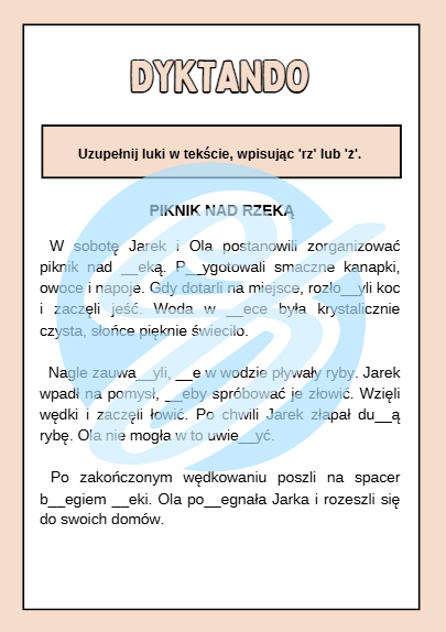 Trzy krótkie dyktanda dla młodszych uczniów – doskonałe wsparcie dla nauczycieli