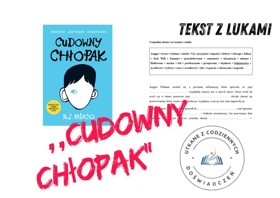 TEKST Z LUKAMI — „Cudowny chłopak”