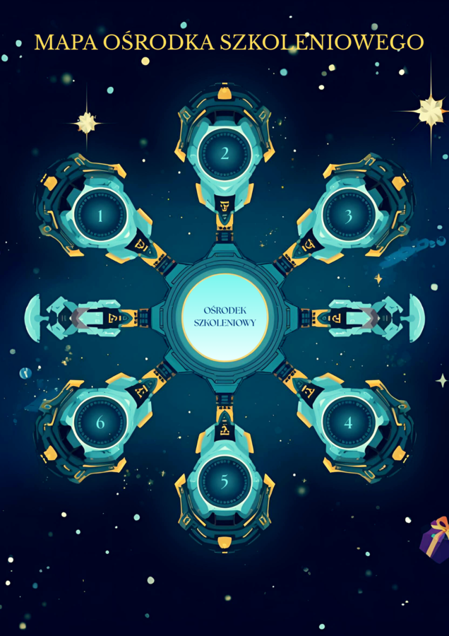 Świąteczno- matematyczna gra klasowa lub domowa | stacje zadaniowe | klasy 4- 6 | misja świąteczna ThinkRocket