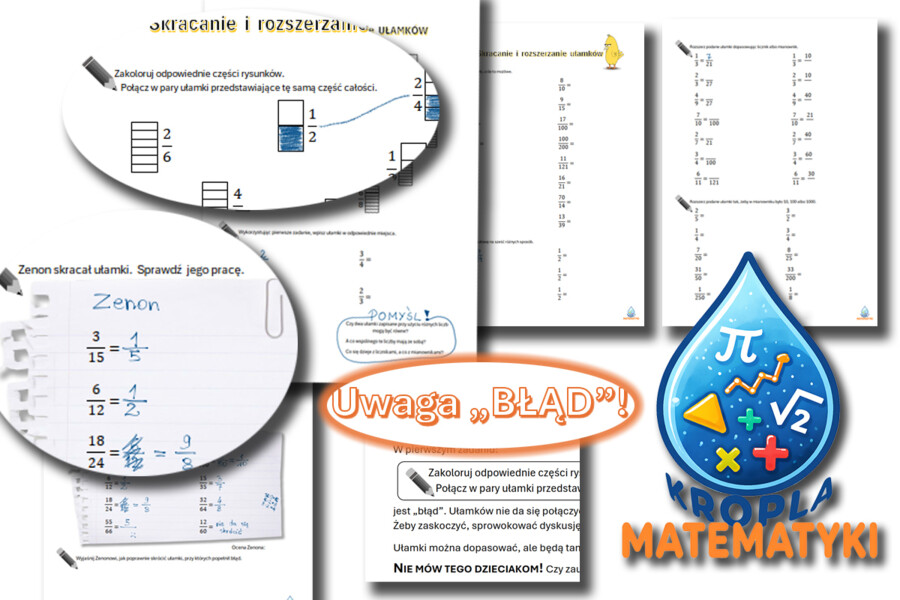 Skracanie/rozszerzanie ułamków wprowadzenie IBL