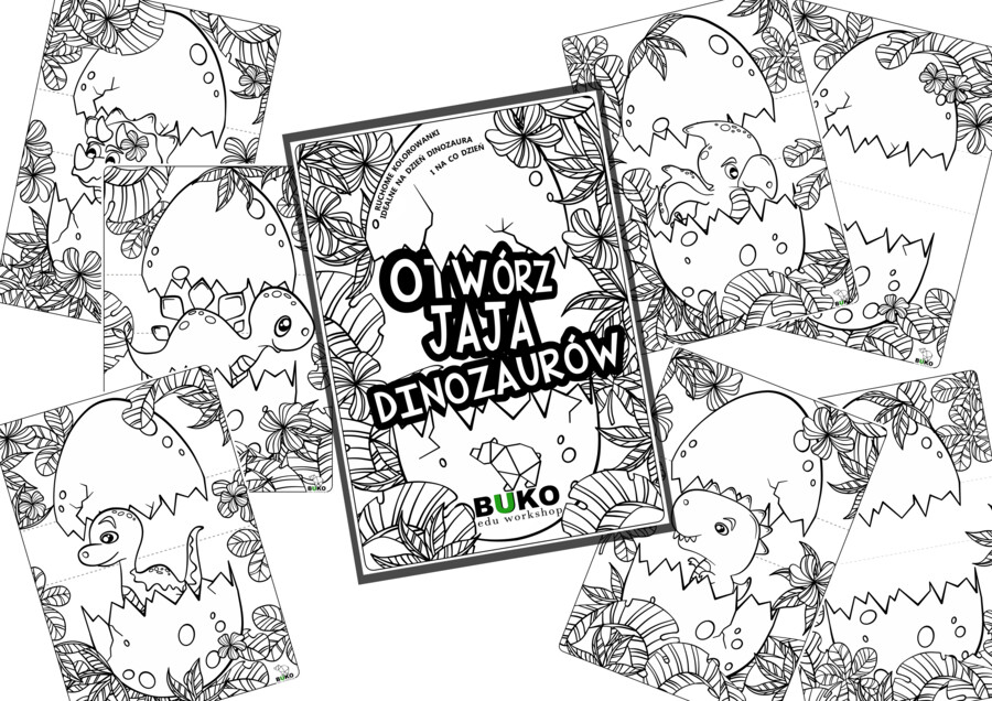 OTWÓRZ JAJA DINOZAURÓW