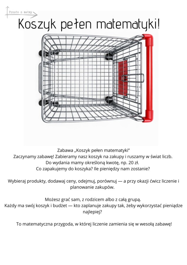 Koszyk pełen matematyki!