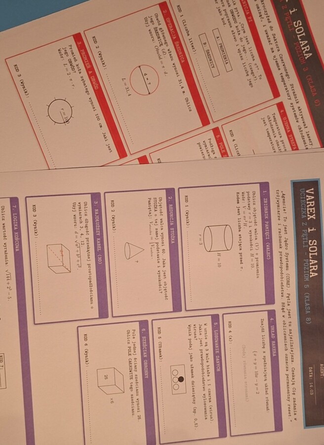 Ucieczka z Pętli – Cyber-Escape Room na Dzień Pi (Klasy 4-8) + GRATISY