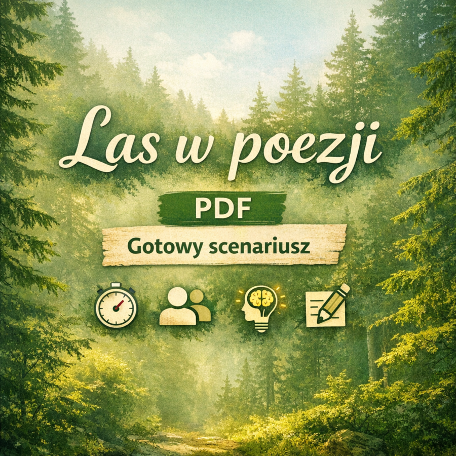 Scenariusz lekcji języka polskiego. "O lasach". Ks. Jan Twardowski