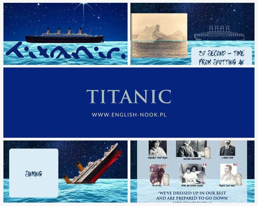 Angielski. Titanic
