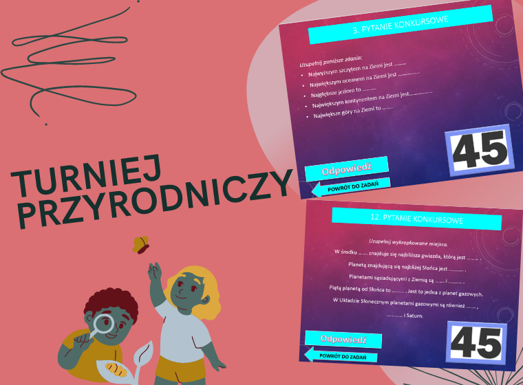 TURNIEJ PRZYRODNICZY KLASA 6