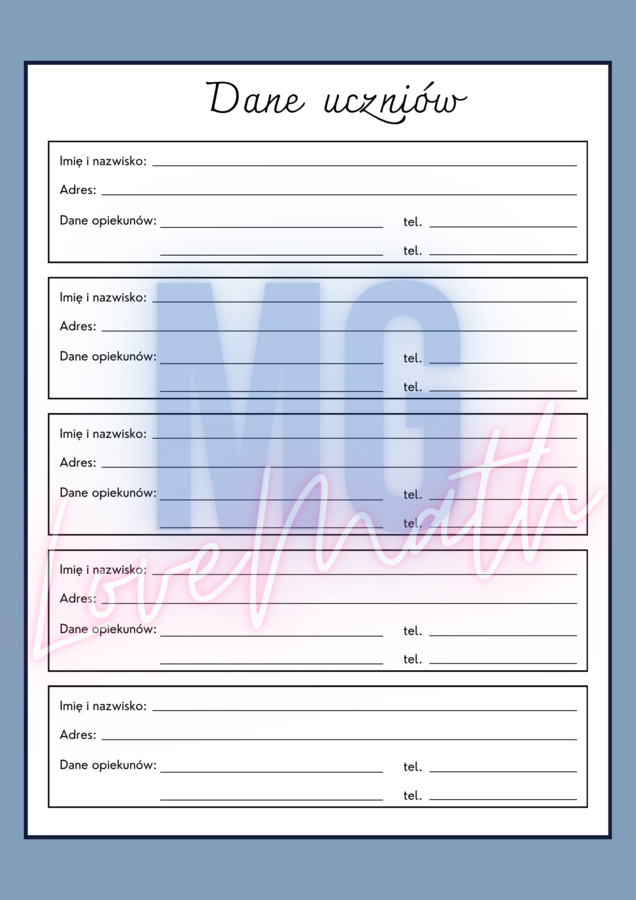 Planer 2026/2027 dla nauczyciela lub wychowawcy