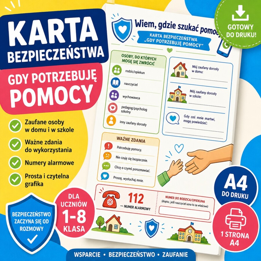 Gdy potrzebuję pomocy...