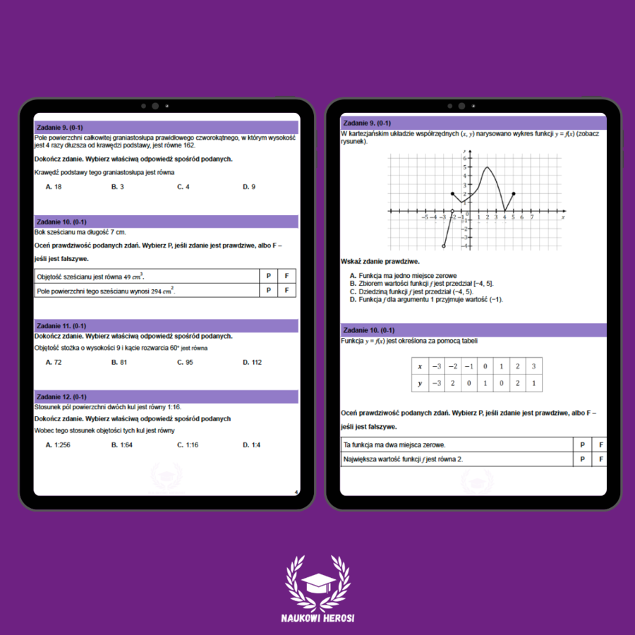 Autorski zbiór zadań maturalnych - Matematyka P