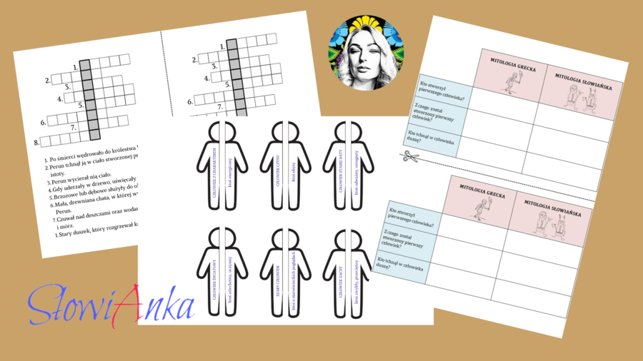 Słowiańskie mity o stworzeniu świata i człowieka (karty pracy + prezentacja GRATIS)