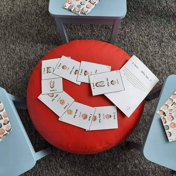 Describing faces games