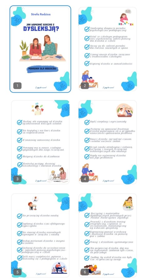 Strefa Rodzica - Jak wspierac dziecko z dysleksją - miniporadnik pdf