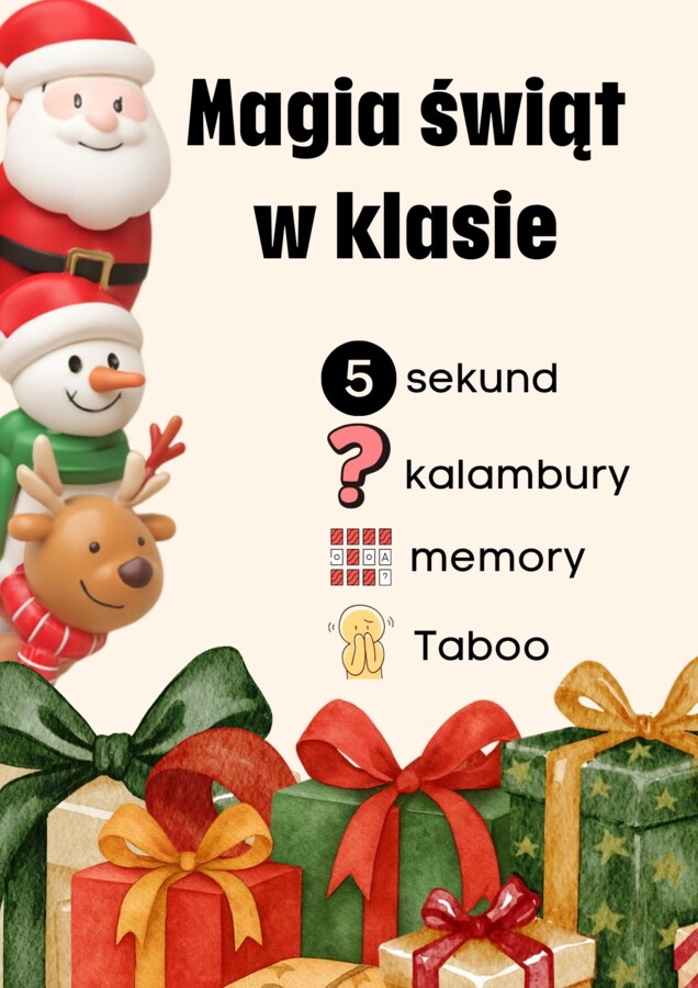 Magia świąt w klasie