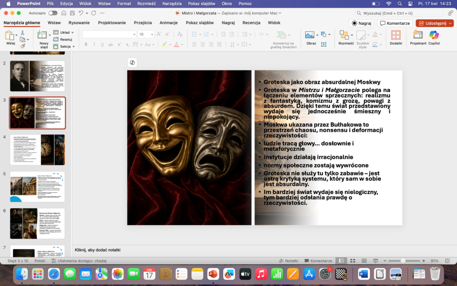 Mistrz i Małgorzata - świat przedstawiony i problematyka powieści.