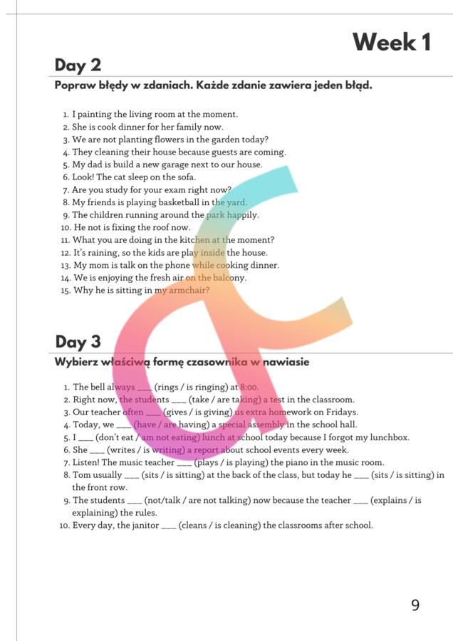 Angielski - Egzamin ósmoklasisty - Planer nauki na 8 tygodni z zestawem słownictwa i ćwiczeniami