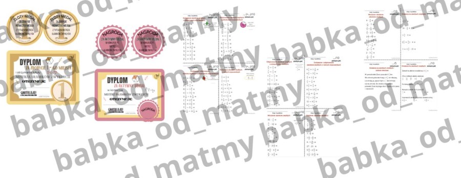 Mistrz ułamków zwykłych - kl. IV - VIII