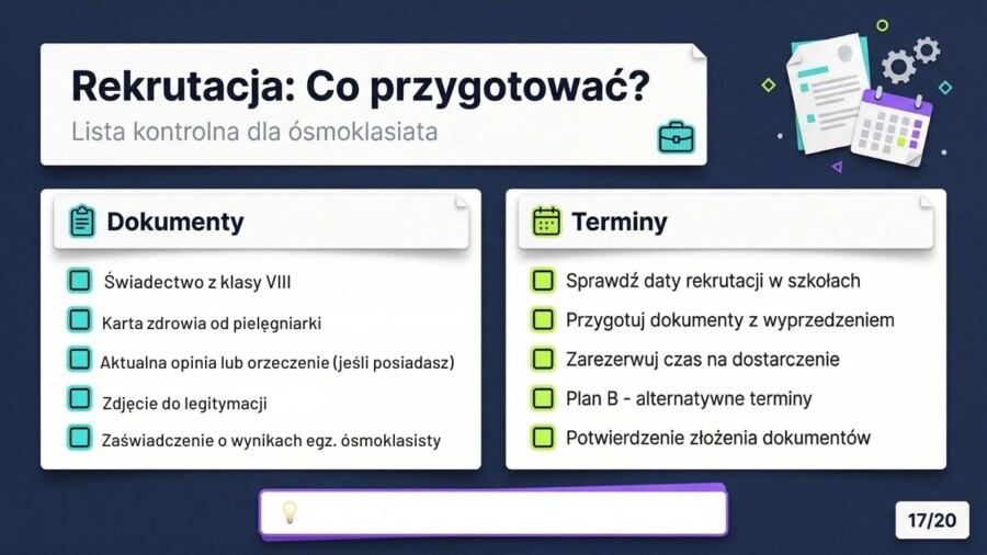 Ósmoklasista – Plan na przyszłość. Prezentacja/gazetka/materiał dla wychowawców/pedagogów/doradców zawodowych