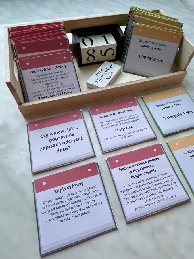 Jak poprawnie zapisać i odczytać datę - teoria i ćwiczenia