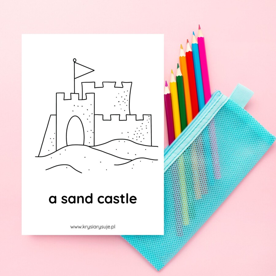 Kolorowanka. Lato. Summer Colouring Pages for Kids