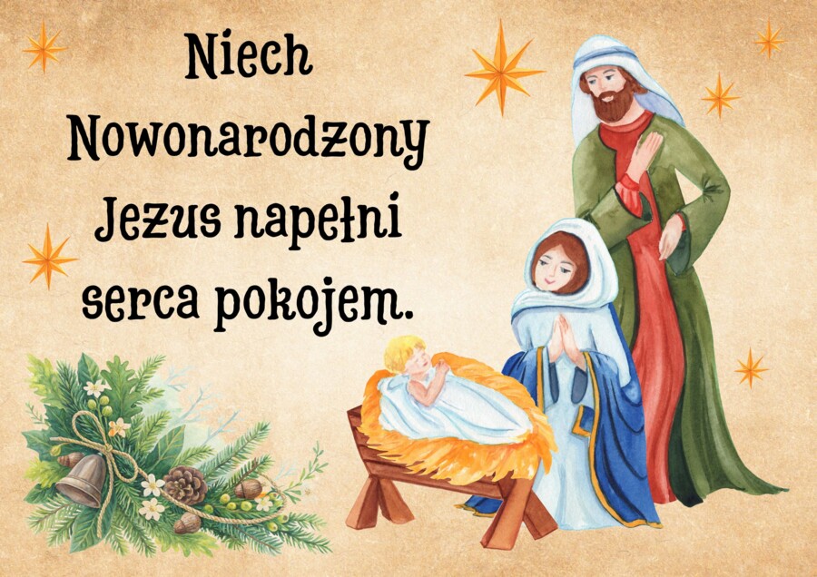 BOŻE NARODZENIE - zestaw materiałów (GRAFIKA XXL)