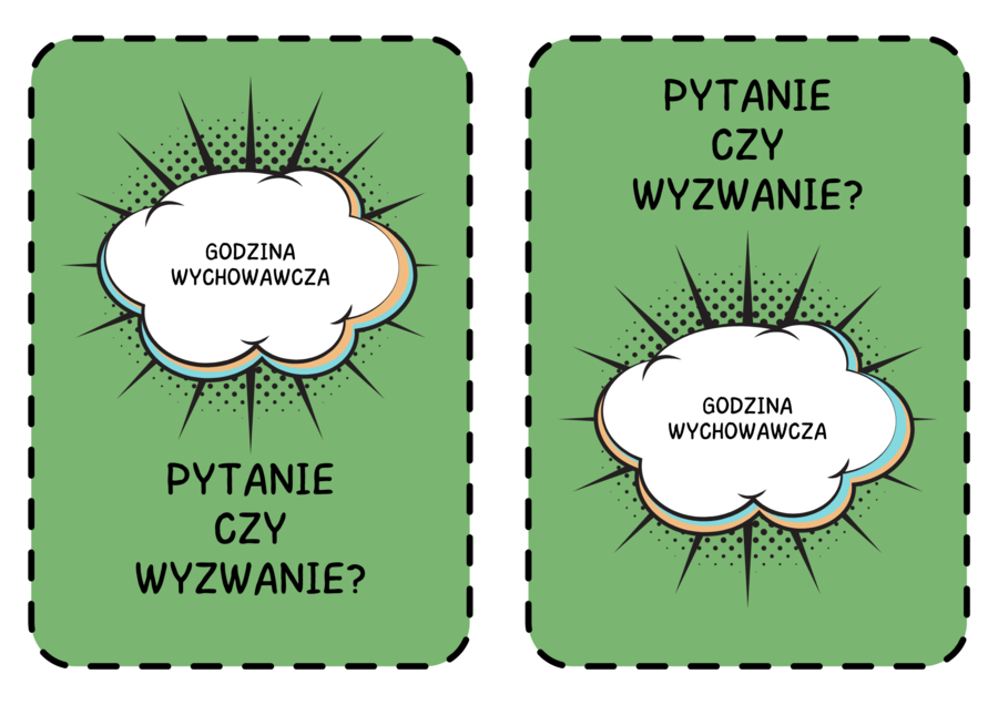 Pytanie czy wyzwanie? Kreatywna godzina wychowawcza