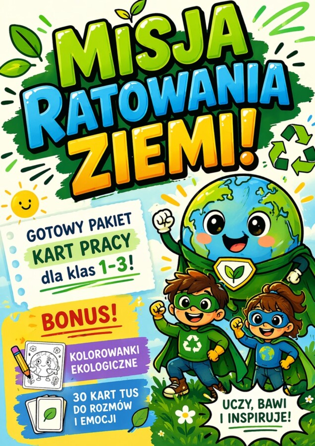 MISJA RATOWANIA ŚWIATA,DZIEŃ ZIEMI 1-3