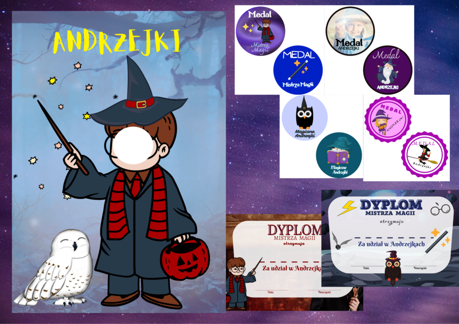 Pakiet Andrzejki Harry Potter