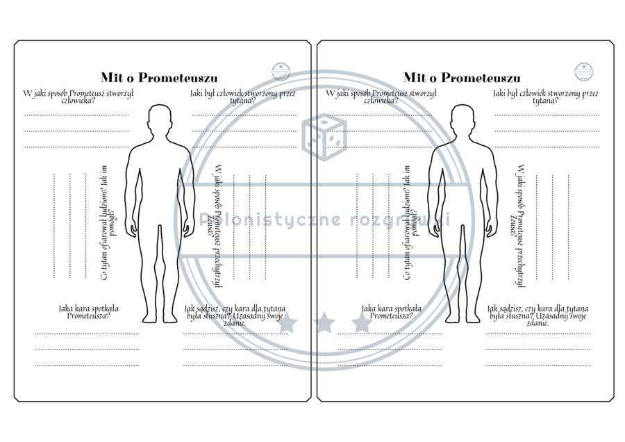 Mit o Prometeuszu. Mitologia