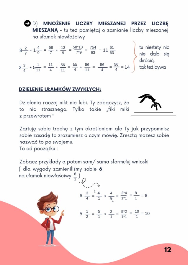 UŁAMKI - z Matixem do E8