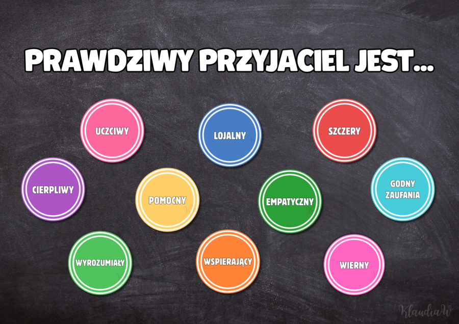 „Prawdziwy przyjaciel jest...” - gazetka szkolna