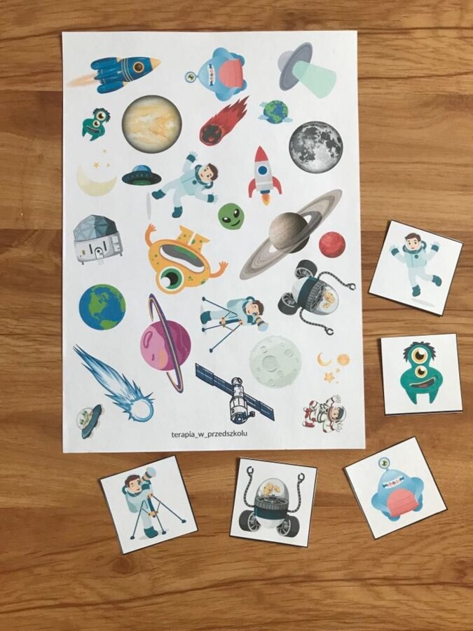 ?‍???Dzień Kosmosu ?‍???bystre oczko?‍??? percepcja wzrokowa