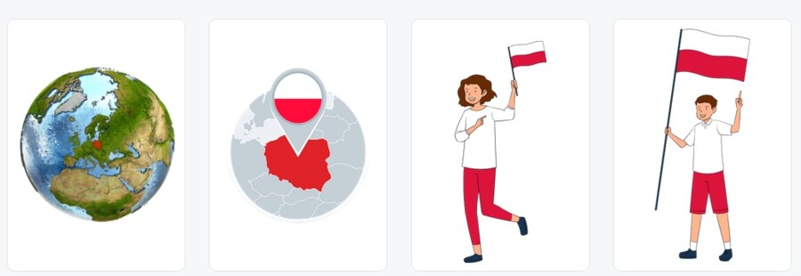 Gazetka dekoracja 11 listopada Narodowe święto Niepodległości