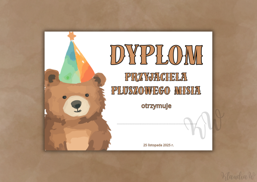 Dzień Pluszowego Misia - zestaw